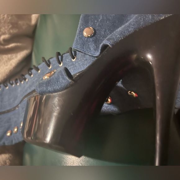 🤞🏼Denim Shoes - Picture 4 of 11